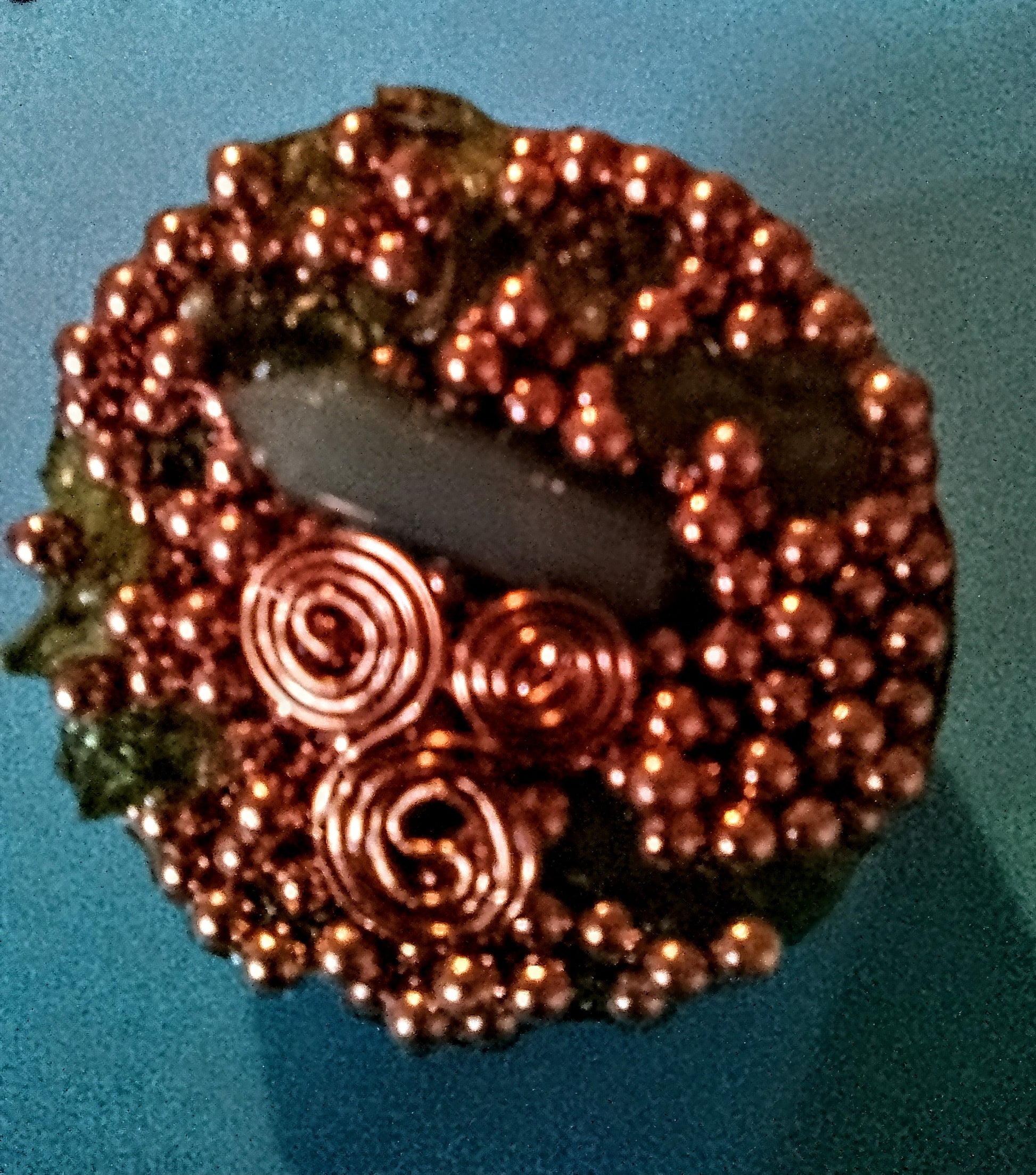 Green Orgone Rose
