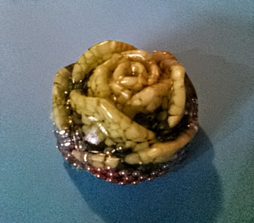Green Orgone Rose